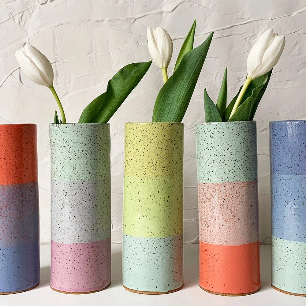 Stoneware Bouquet Vase