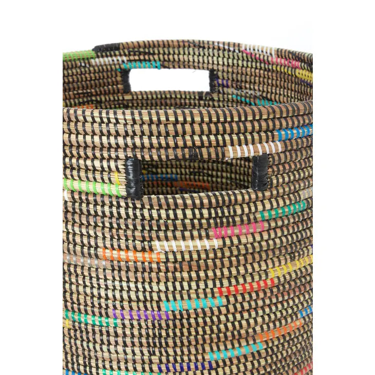 Sable Swirl Flat Lid Storage Basket