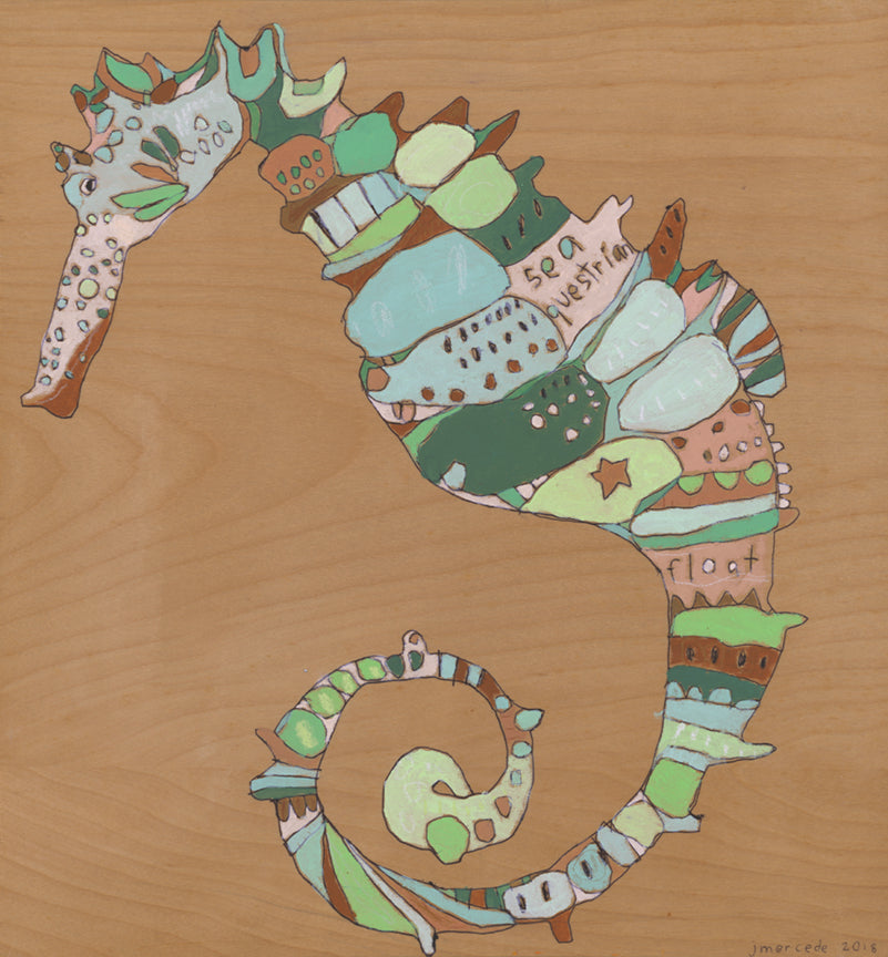 Seahorse Print