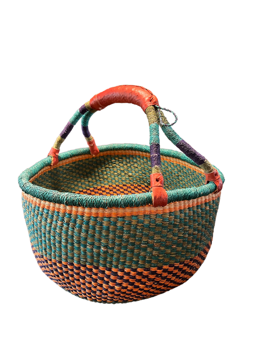 Bolga Farmer's Market Shopper Basket