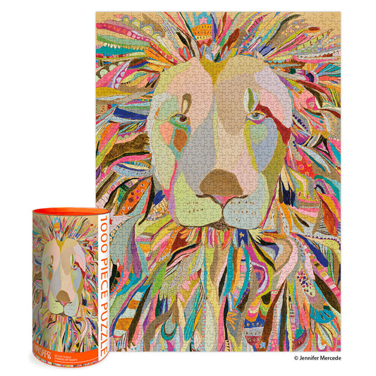 Majestic Lion 1000 Piece Jigsaw Puzzle