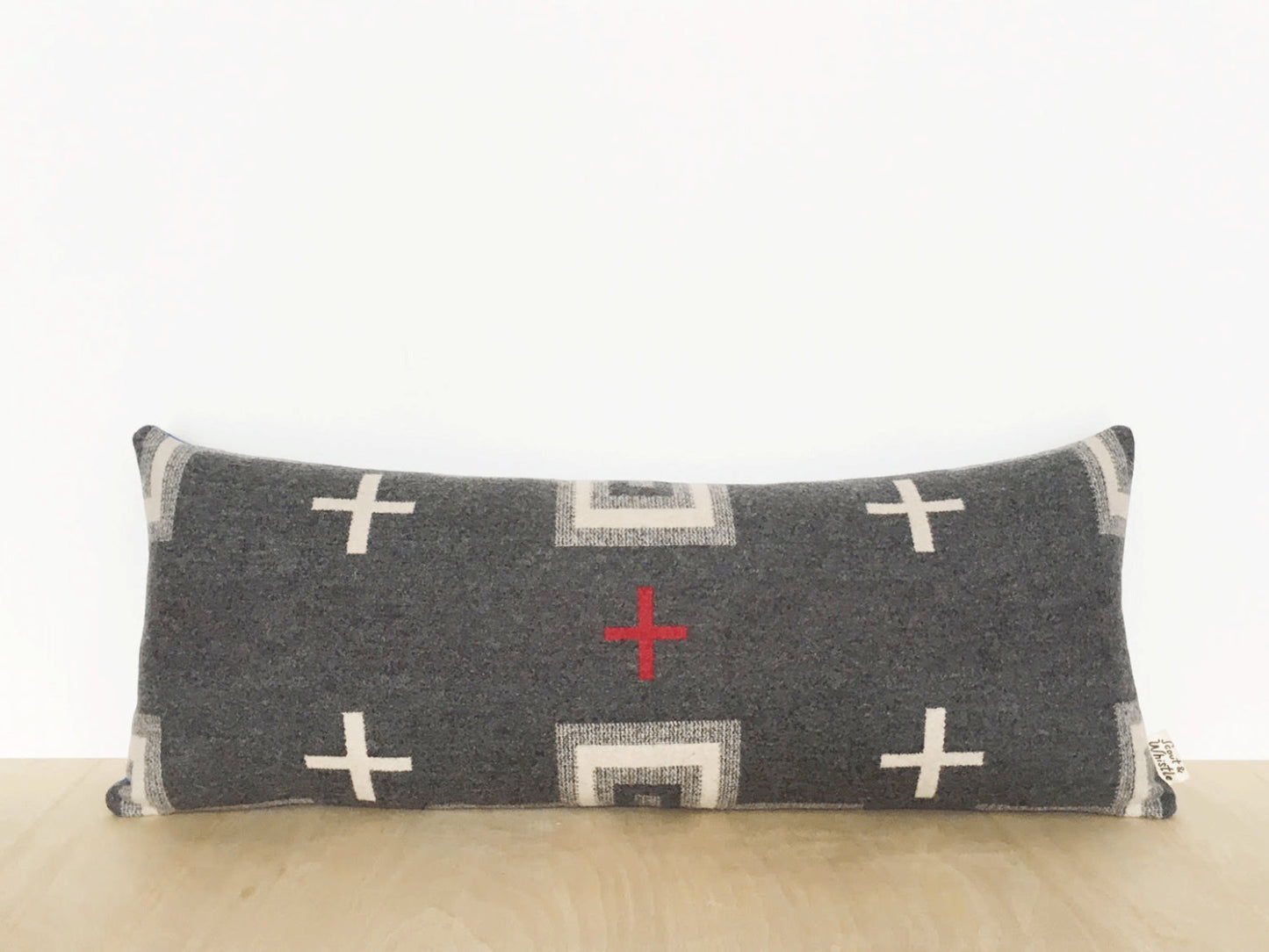 Double Cross B Lumbar Pillow